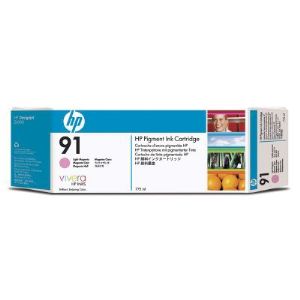 HP C9487A - Multipack de 3 cartouches d'encre n°91 magenta clair