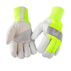 Blaklader Gant haute visibilité Hiver - 22403930 - Gris / Jaune - 11