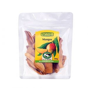 Rapunzel Mangues séchées en lamelles bio - Lot 3 sachets de 100g