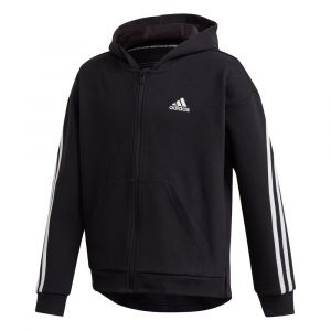 Image de Adidas Veste 3 bandes Noir - Taille 11-12 Ans