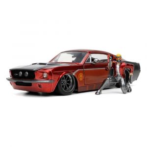 Jada Figurine Toys MARVEL - Star Lord 1967 Ford Mustang - 1:24 - - Fi