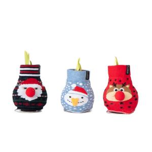 Amaryllis - Lot de 3 - Hippeastrum 'Xmas Sweater Mix' - Sphère