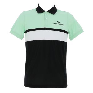Sergio Tacchini Elfetta Polo Hommes - Vert Clair, Noir