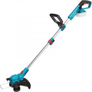Könner&söhnen - ks CST-20V Coupe-Bordures sans Fil 20V 2,0-4,0 Ah avec Manche télescopique, poignée rotative, Roue de Guidage et 2 Modes de