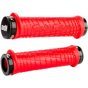 ODI Troy Lee Designs - Grips - rouge Poignées standards