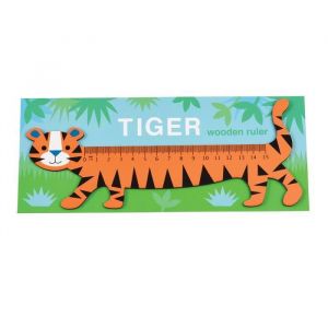 Règle en bois enfant Rex London Tigre