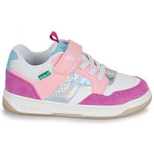 Kickers Baskets basses enfant KICKARTING Blanc - Taille 28