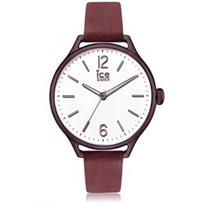 Image de Ice Watch Montre Ice Time 013062 - Montre Taille M Cuir Bordeau femme