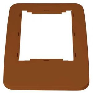 Probbax Cadre couvercle pour PB-1080 & PB-1090 marron