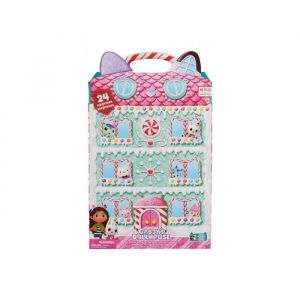 Spin Master Calendrier De L'avent Gabby Et La Maison Magique 24 Surprises - Figurines Amis, Accessoires - Fete, Noel - Set Jouet Fille Et Carte