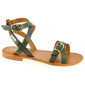 Les Tropéziennes par M. Belarbi Sandale femme HEPANA Vert