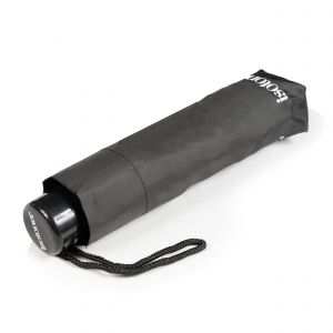 Isotoner Parapluie 3 sections acier Noir