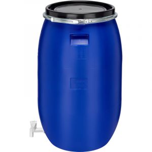 Garronda R&eacute;servoir Eau 120 litres en HDPE Alimentaire avec Couvercle &ndash; Jerrican pour Jardin et Eau de Pluie GD-0091