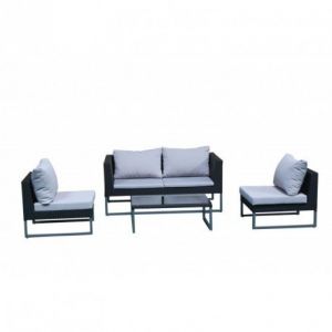 Delorm Design CLEVER - Salon de jardin Gris/Noir - Comparer avec ... Delorm Design CLEVER - Salon de jardin Gris/Noir - Comparer avec ...