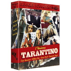 Coffret Quentin Tarantino - Reservoir Dogs + True Romance + Killing Zoe + Tueurs nés