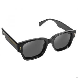 Avizar Lunettes De Soleil Effet Masque Monture Large Look Futuriste Noir