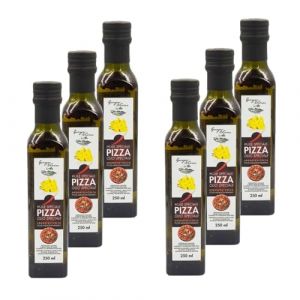 Georges Nivier - Lot 6x Huile pimentée spéciale pizza - Bouteille 250ml