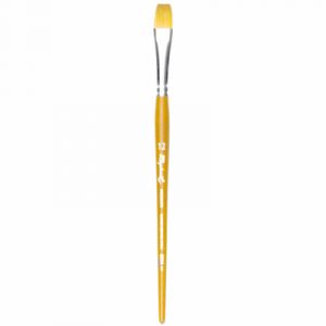 Rapha&euml;l Pinceau plat en fibre synth&eacute;tique imit. martre Pr&eacute;cision s&eacute;rie 8534 12