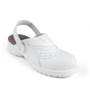 Gaston Mille Sabots de s&eacute;curit&eacute; 'lady' gamme Flowergrip Azal&eacute;e blanc SB E A SRC-AZAT1 - taille - 38