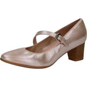 Caprice Femme Damen 9-22310-44 Escarpins, Taupe Metallic, 37.5 EU