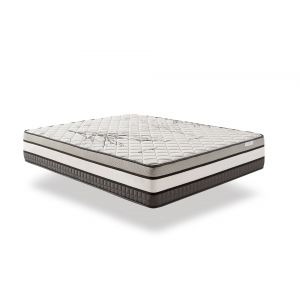 Image de Cosmos Matelas SOLAR 140x190 Cm - Mousse Fleximax HQ - M&eacute;moire de Forme et Active Latex - 7 Zones de Confort - Face &Eacute;t&eacute;-Hiver - 20 cm