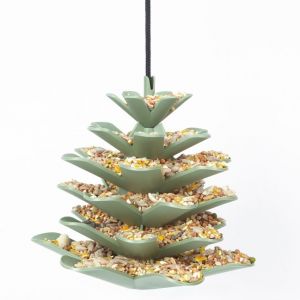 Mangeoire à oiseaux recyclée