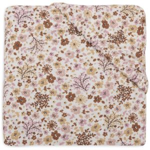 Jollein Drap Housse Jersey Flower Fairies - 70-75 x 140-150 cm