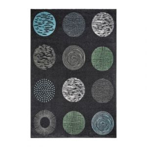 Image de Deladeco Tapis anthracite Dario
