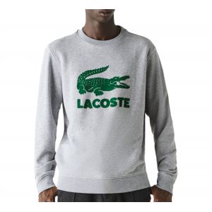Image de Lacoste Sweat, taille L, homme, gris chiné