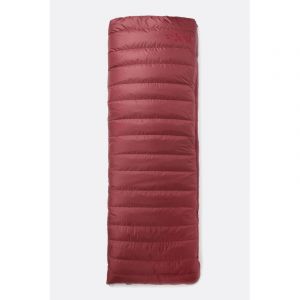 Rab Outpost 700 Sac de couchage, rouge Left Zipper Sacs de couchage en duvet