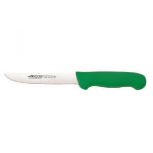 Arcos Séries 2900 - Couteau à Désosser - Lame Acier Inoxydable Nitrum 160 mm - Manche Polypropylène Couleur Vert