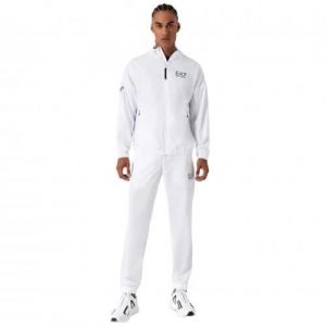 EA7 pour homme. Tennis Pro Tracksuit blanc EA7