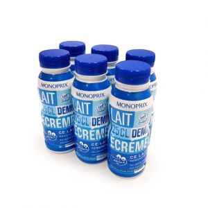 Monoprix Lait demi-&eacute;cr&eacute;m&eacute; st&eacute;rilis&eacute; UHT
