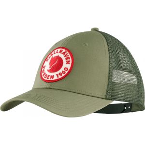 Fjällräven 1960 Logo Långtradarkeps - Casquette taille S/M, gris/vert olive