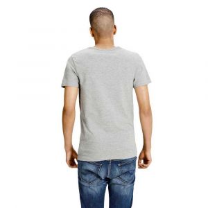 Jack & Jones T-shirts Basic V Neck - Light Grey Melange - S