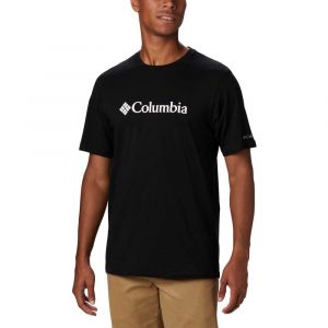 Image de Columbia CSC Basic Logo T-Shirt À Manches Courtes Homme, black XXL T-shirts