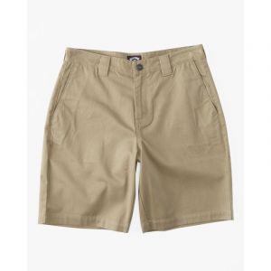 Billabong Carter - Short homme Khaki US 34 - Entrejambe 21