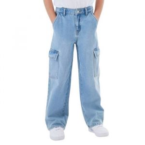 name it Jeans large taille haute fille Rose 6190-BS