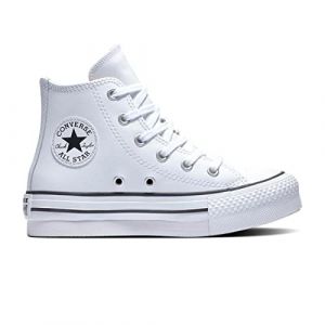 Converse Chuck Taylor All Star Lift Platform Leather White 28