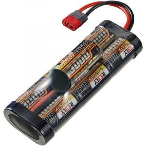 Image de Reely Pack de batterie (NiMh) 8.4 v 3000 mAh Nombre de cellules: 7 Sub-C hump syst&egrave;me d'enfichage en t X599402