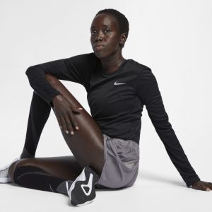 Image de Nike Haut de running Miler pour Femme - Noir - Taille XS - Femme