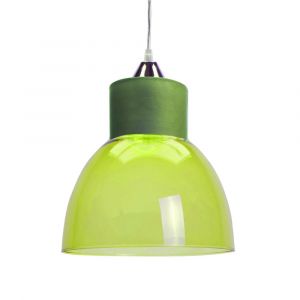 Lussiol Suspension en verre STUDIO STRIEE Ø 30 cm Vert