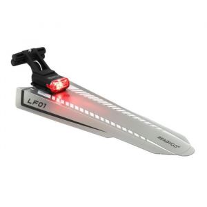 Garde-boue route-vtt readygo arrière avec eclairage usb 30 lumens fixation sur chariot de selle P2R