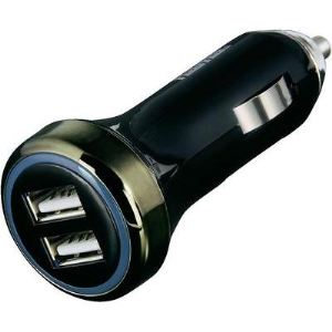Hama 14128 - Chargeur allume-cigare USB "Dual" 3,1 A