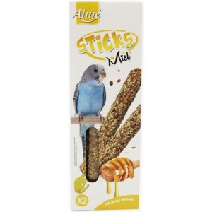 Tyrol AIME 2 Baguettes au miel - Pour perruches - 85 g