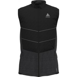 Image de Odlo Run Easy S-Thermic Vest Men, noir M Talvijuoksutakit & -liivit