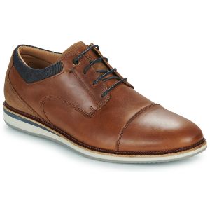 Bullboxer Baskets basses en cuir cognac et à lacets