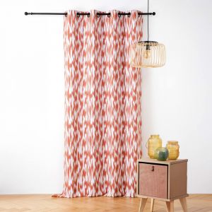 LINDER Rideau d’ameublement "ikat" 140 x 280 cm motif ikat