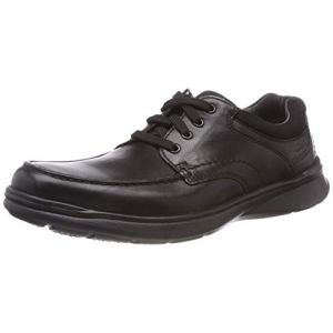 Clarks Cotrell Edge Cuir lisse noir - Taille 39½