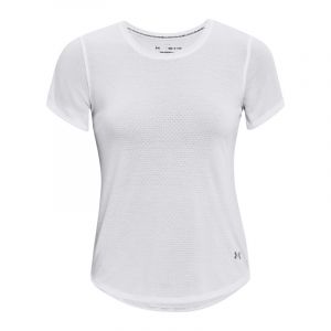 Under Armour Haut à manches courtes UA Streaker Run pour femme White - Taille MD